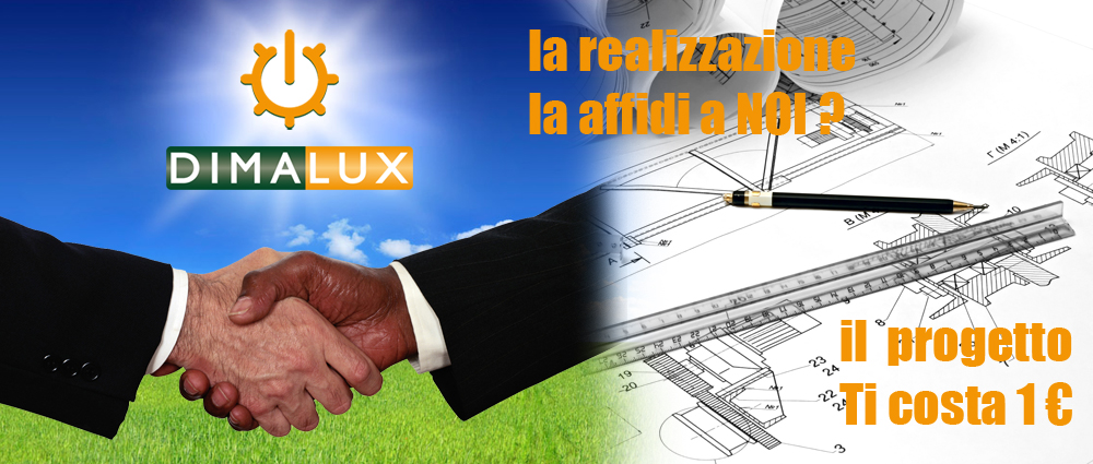 promozione il progetto ti costa 1 euro dimalux